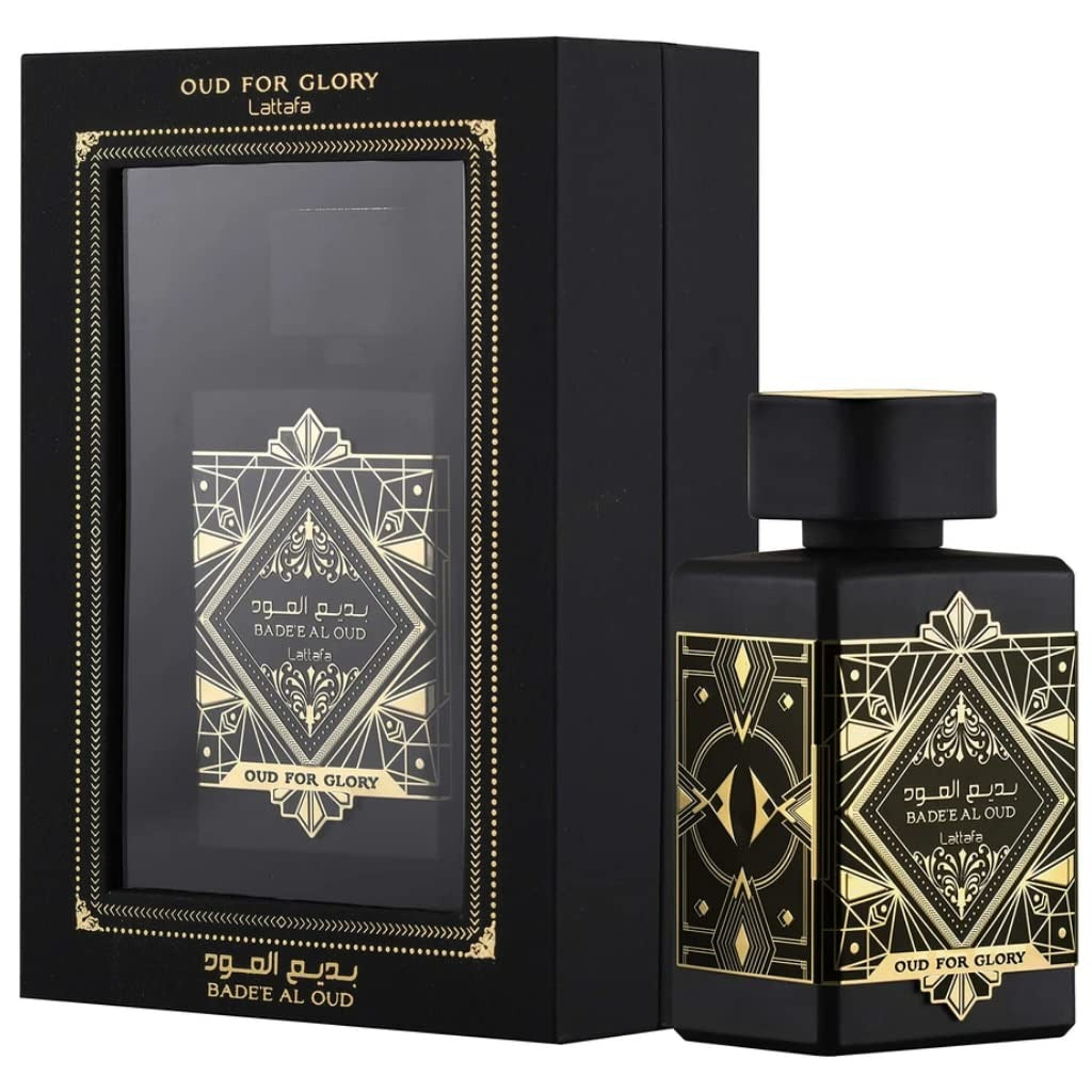 Lattafa Bade'e Al Oud Oud for Glory 100ML bottle