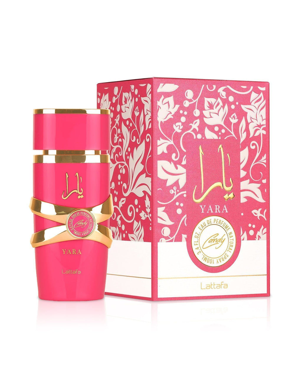 Lattafa Yara Candy EDP 100ML bottle