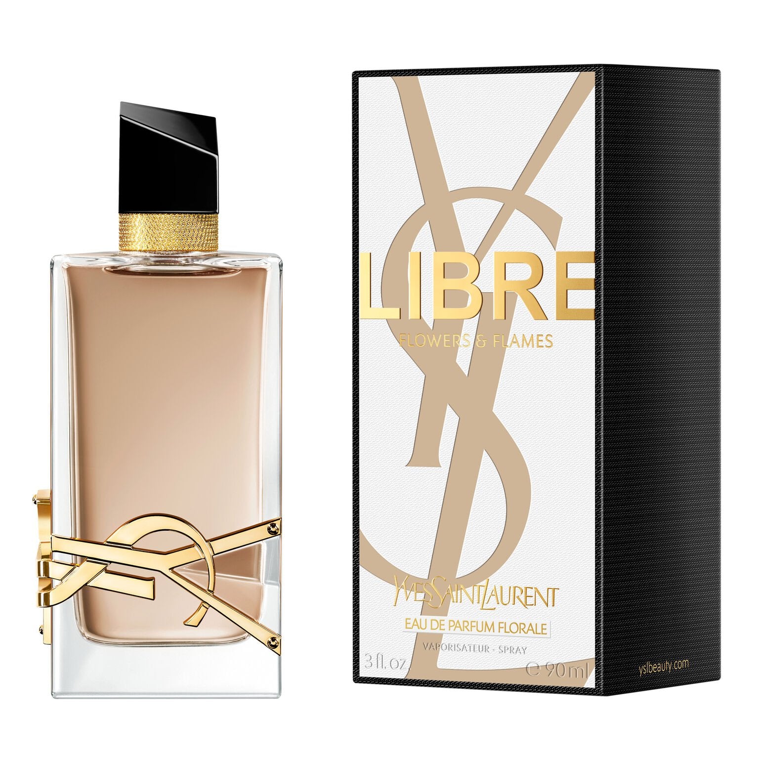YSL LIBRE FLOWERS & FLAMES EDP 90ML bottle