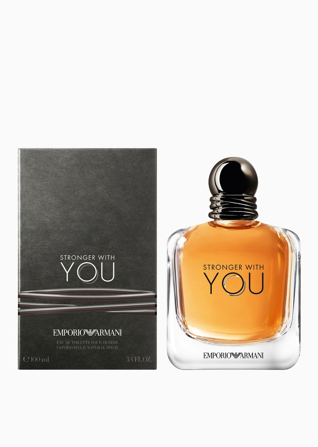 ARMANI STRONGER WITH YOU EDT 100ML bottle
