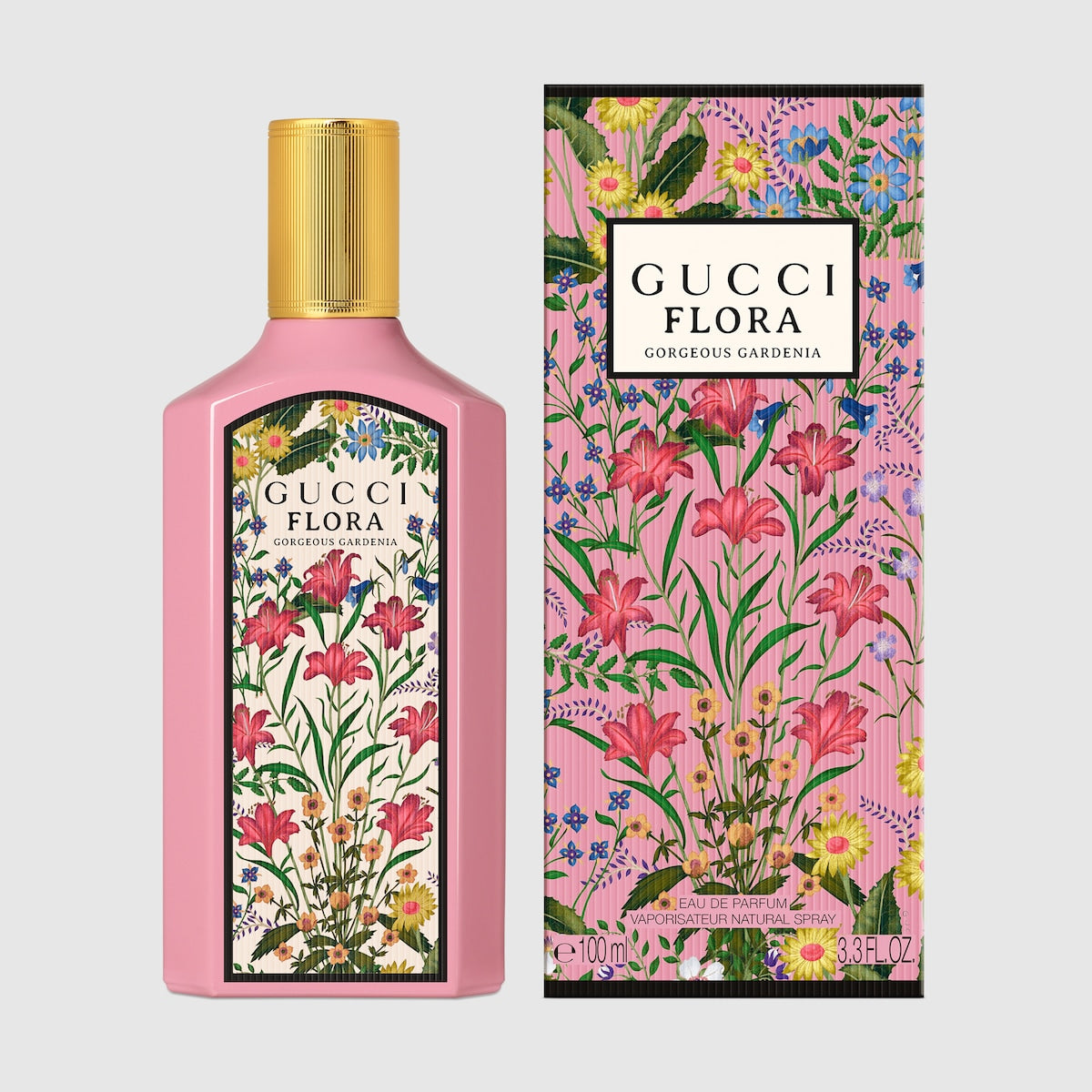GUCCI FLORA GORGEOUS GARDENIA 100ML bottle