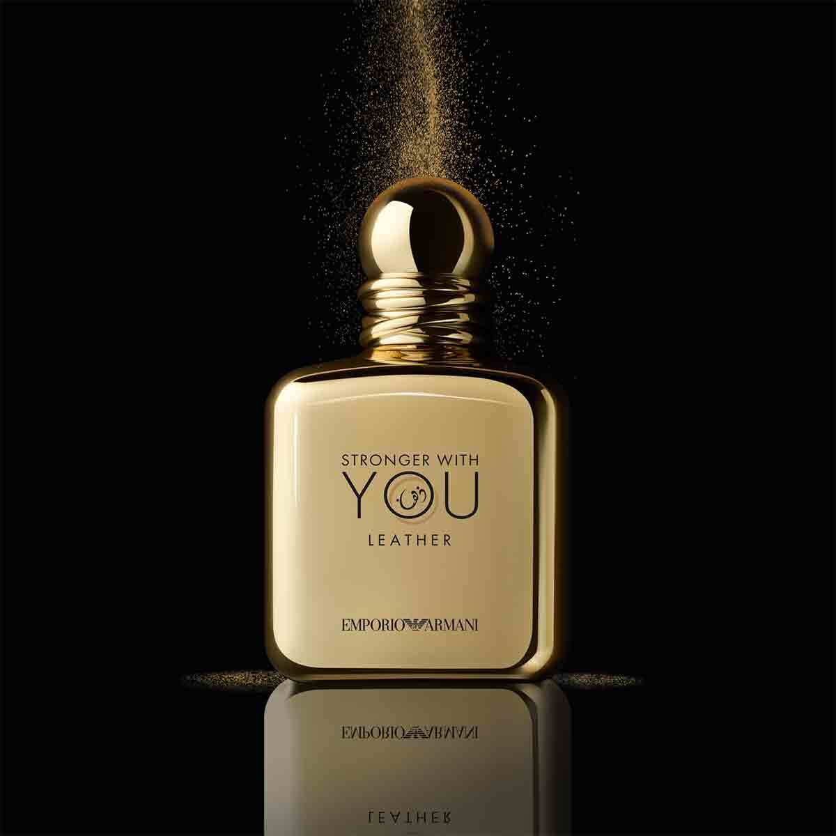 ARMANI Stronger With You Leather EDP 100ML detail 3