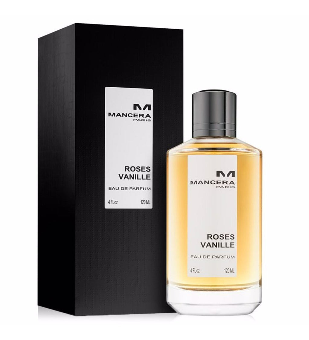 Mancera Roses Vanilla 120ML bottle