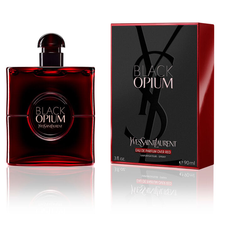 YSL BLACK OPIUM EDP OVER RED 90ML bottle