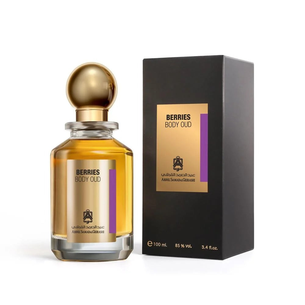 Abdul Samad Al Qurashi Berries Body Oud 100ML bottle