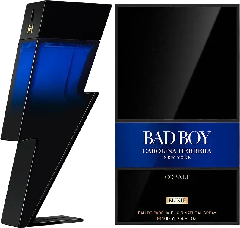 Bad Boy Carolina Herrera Cobalt Elixir  100 ML bottle