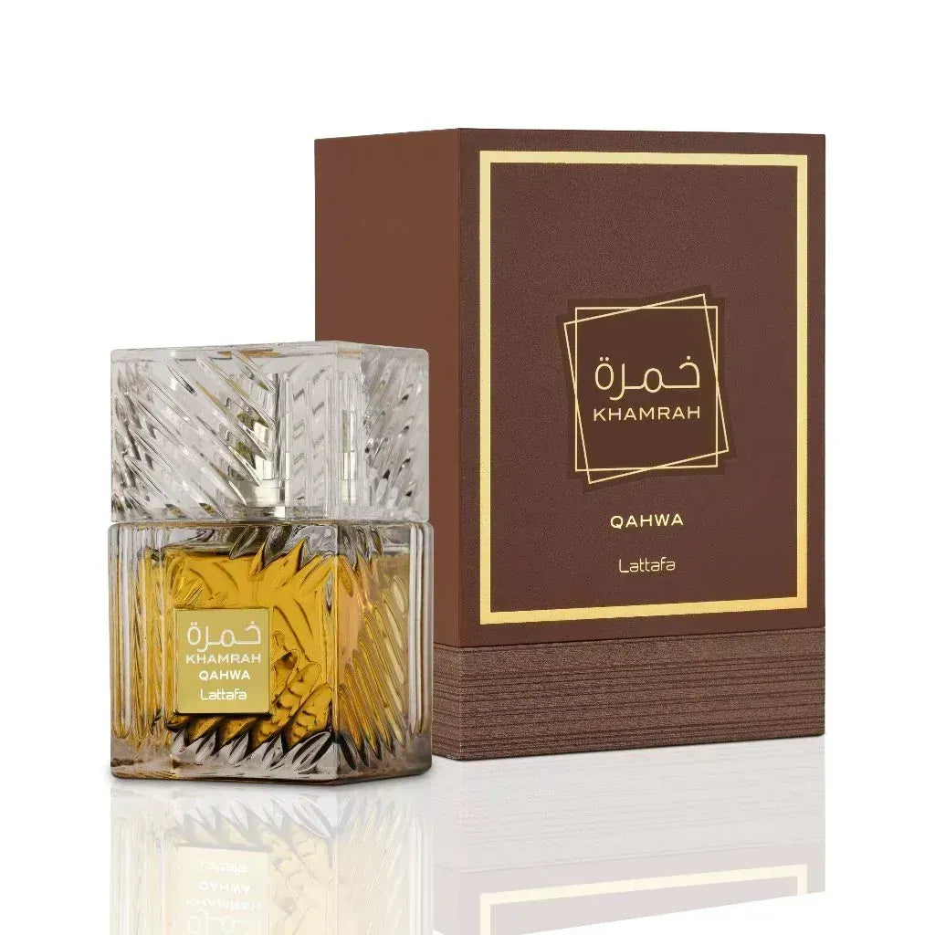 Lattafa Khamrah Qahwa 100ML bottle