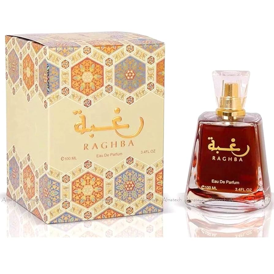 Lattafa Raghba 100ML bottle