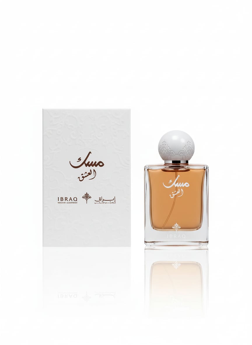 75ML  ابراق مسك العشق ابراهيم القرشى bottle