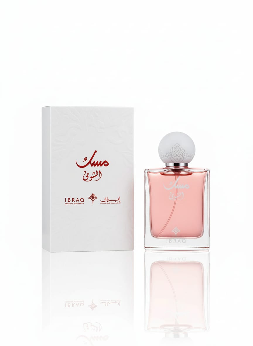 75ML  ابراق مسك الشوق ابراهيم القرشى bottle