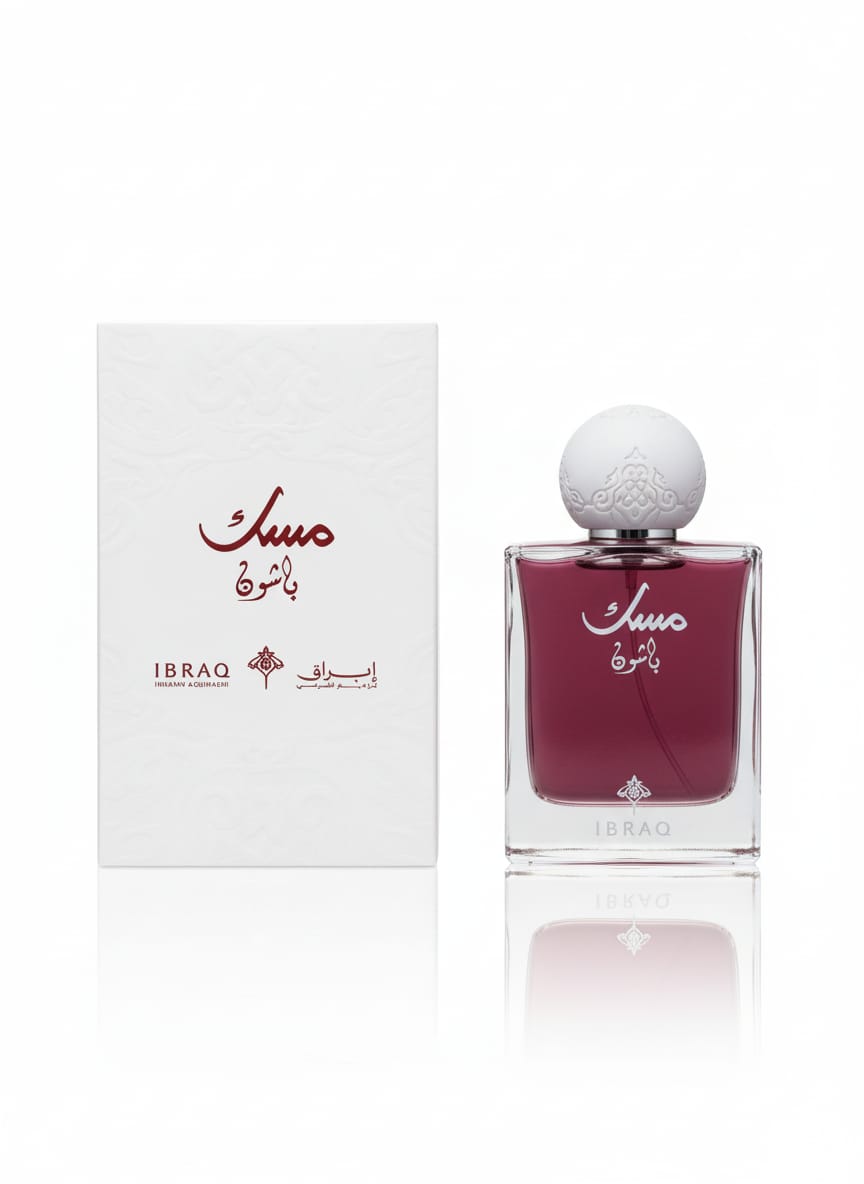 75ML  ابراق مسك باشون ابراهيم القرشى bottle