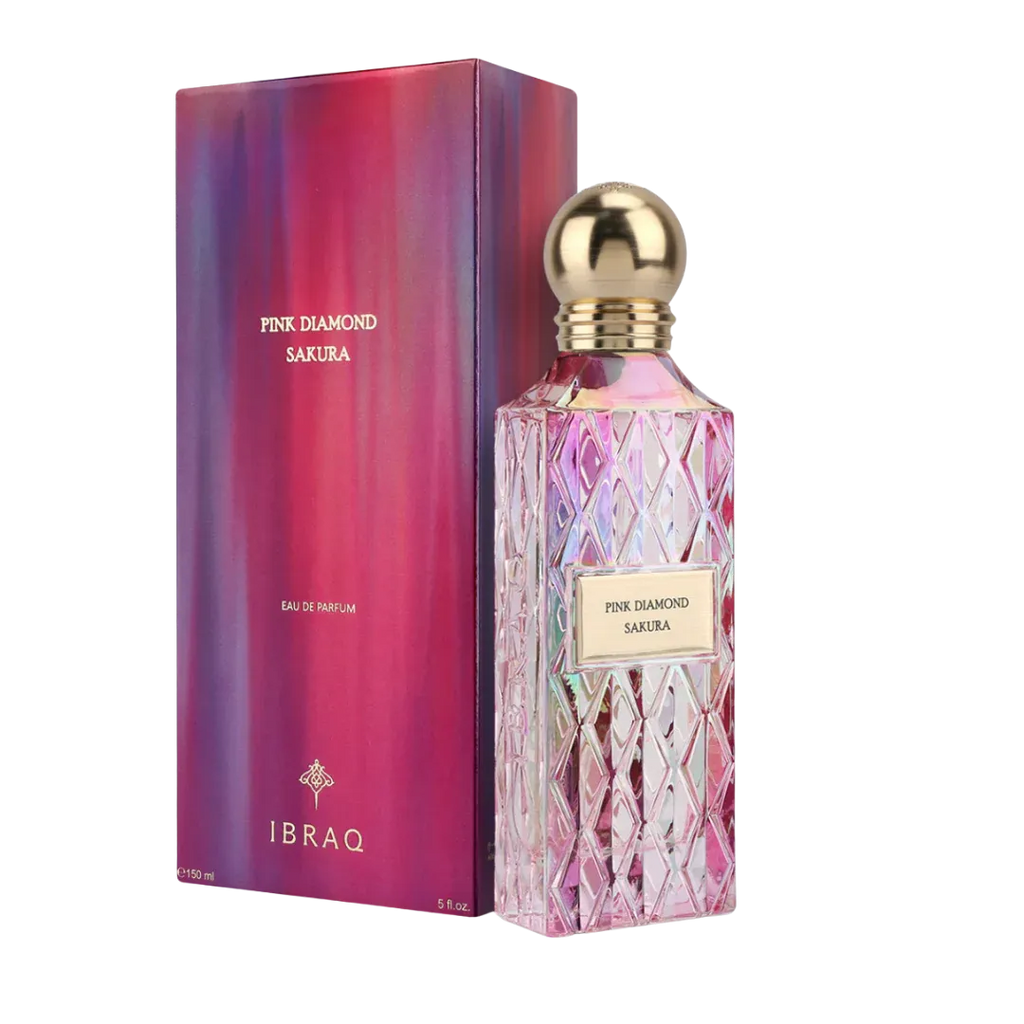 Ibraheem AlQurashi Pink Diamond Sakura 200ML bottle