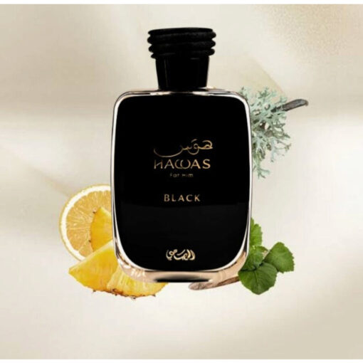 RASASI Hawas Black 100ML detail 2