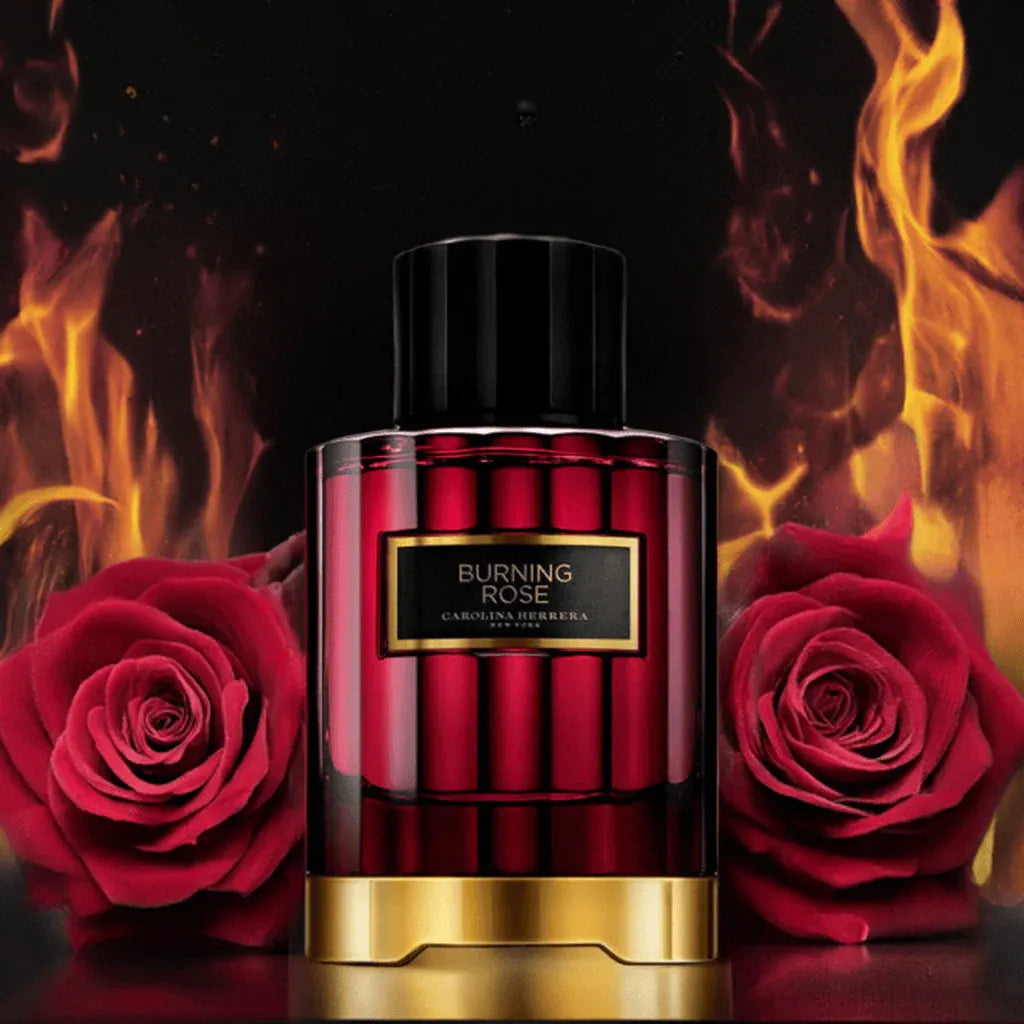 Carolina Herrera Burning Rose 100ML (without box) detail 2