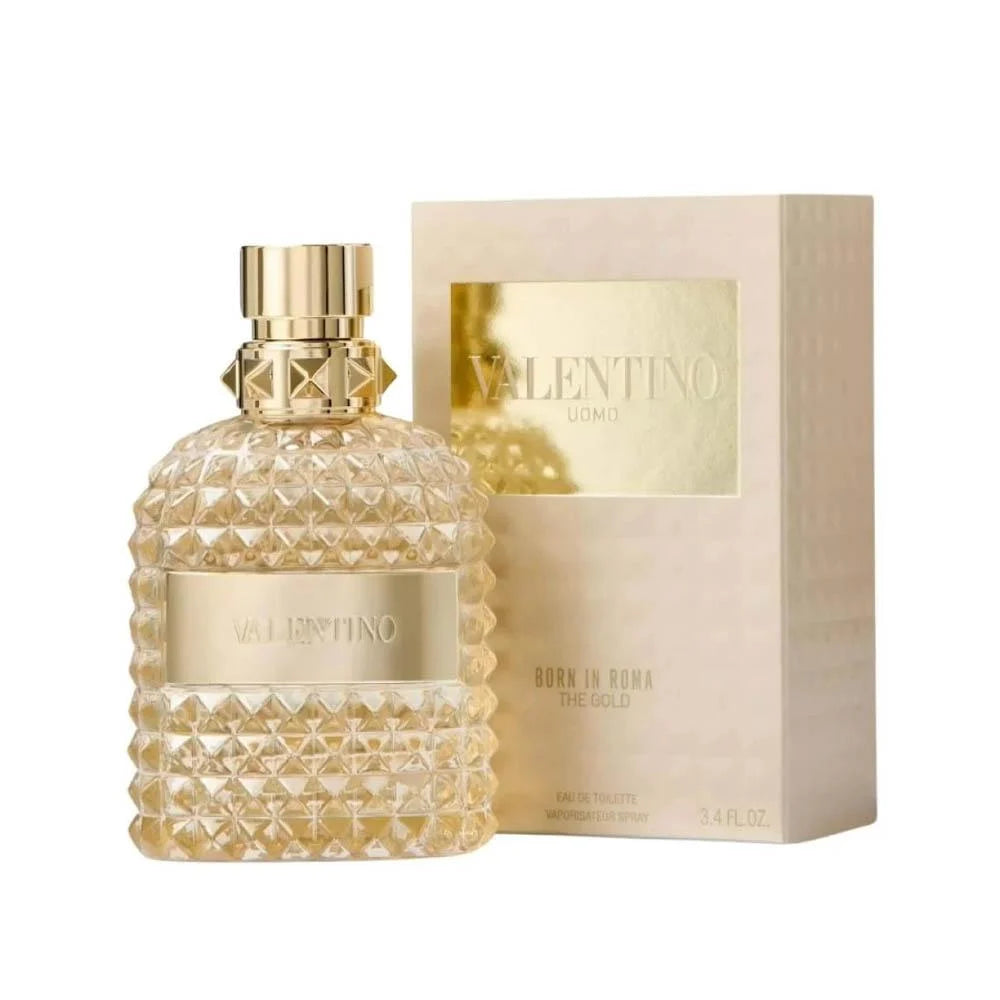 Valentino Uomo the Gold Uomo 100 ML bottle
