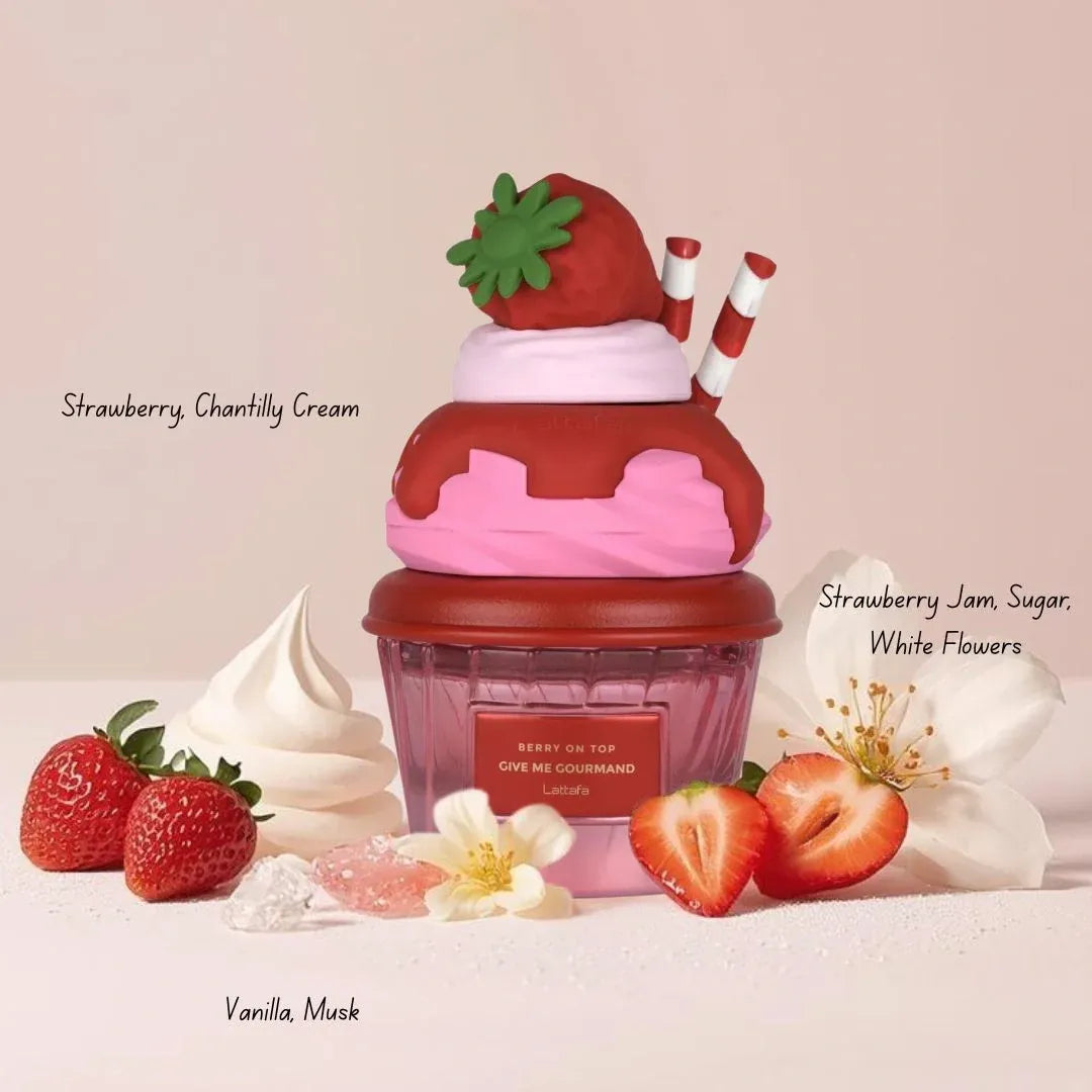 Lattafa Berry On Top 75ML detail 1