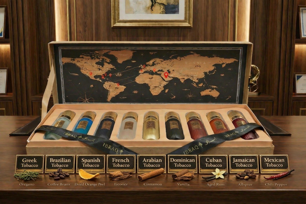 COLLECTION IBRAQ TOBACCO 9×20ML bottle