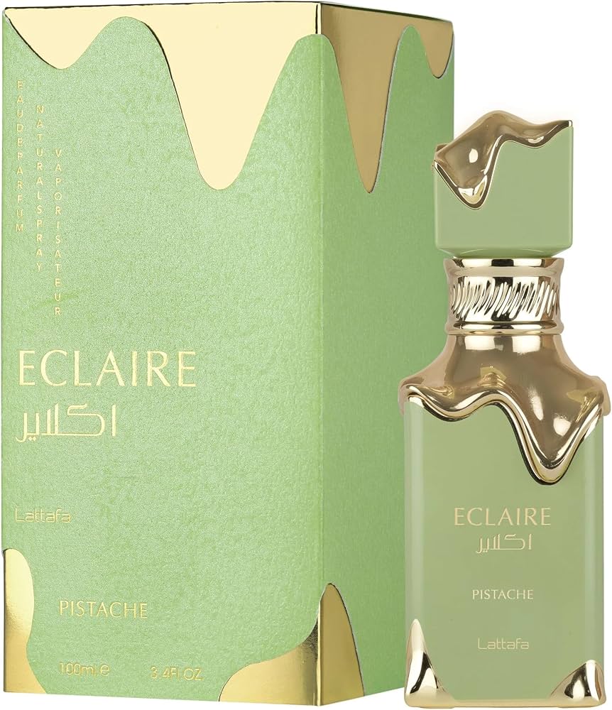 Lattafa Eclaire Pistache 100ML bottle