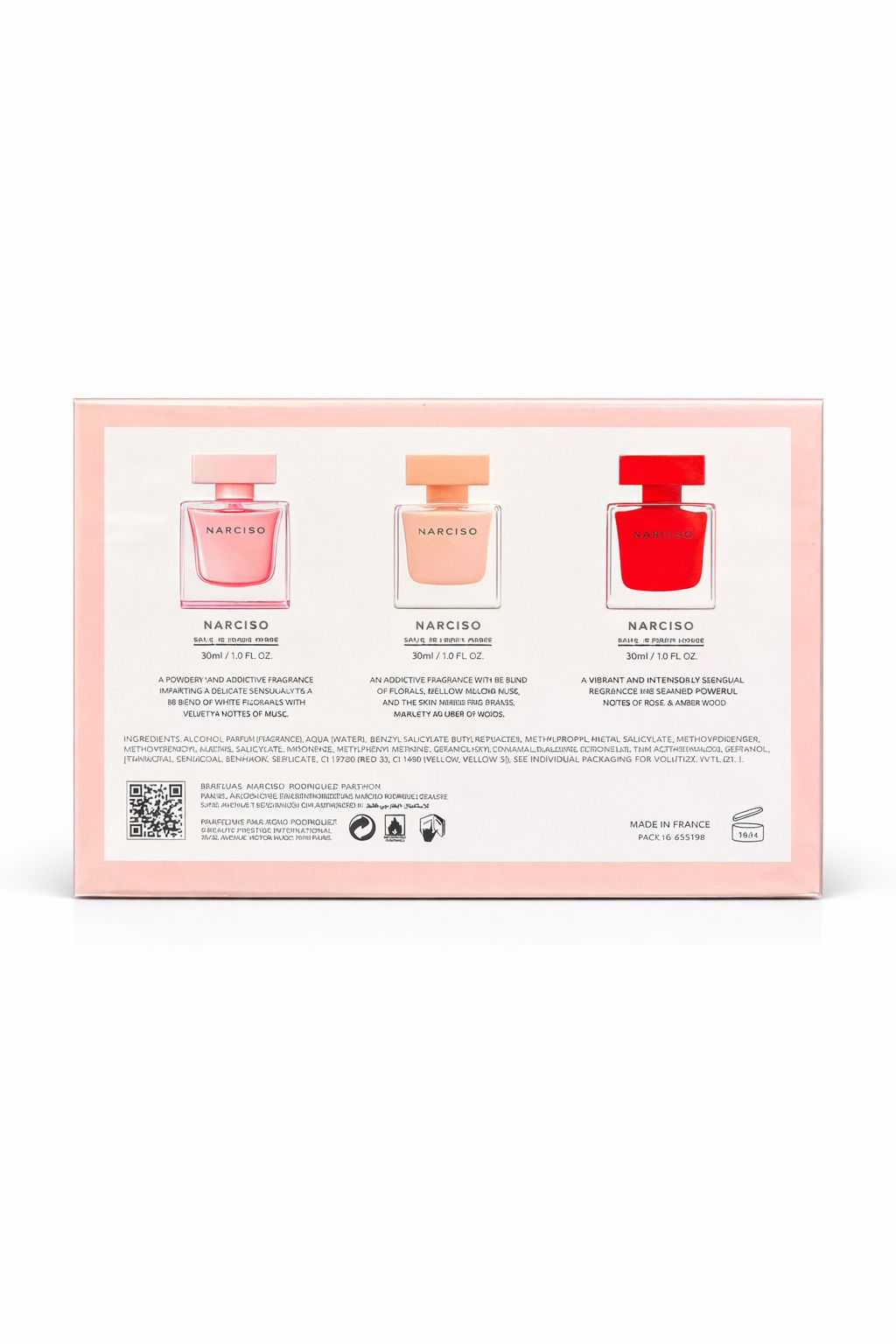NARCISO RODRIGUEZ COLLECTION  3*30ML bottle