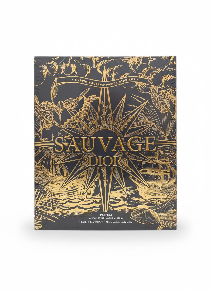 DIOR SAUVAGE PARFUM COLLECTION 100ML+150ML bottle