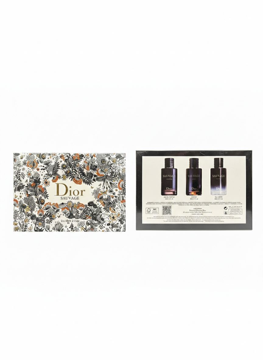 DIOR SAUVAGE COLLECTION 3*40ML detail 2