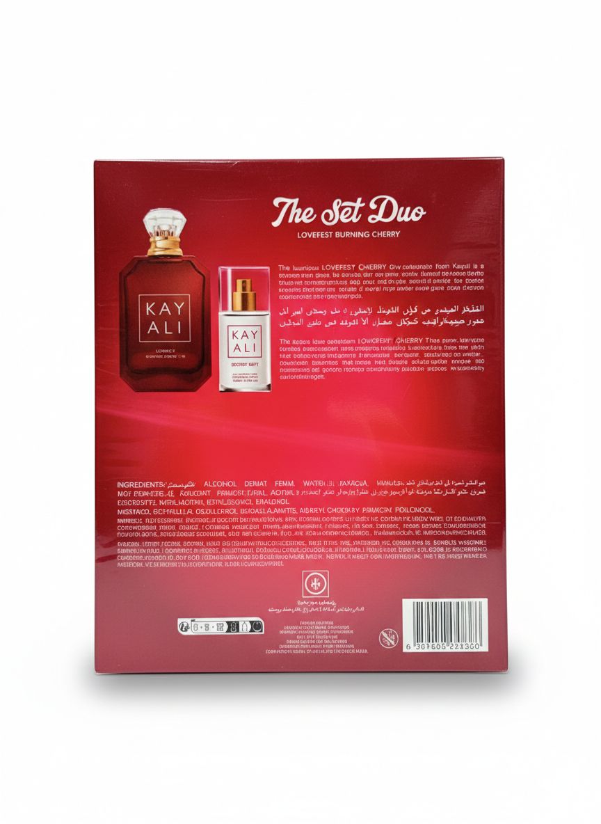 KAYALI Lovefest Burning Cherry | 48 COLLECTION 100ML+100ML SPRAY detail 1