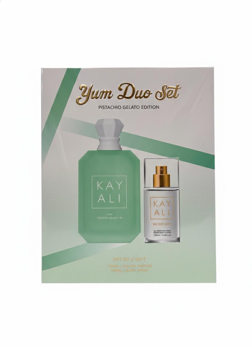 KAYALI Yum Pistachio Gelato | 33 COLLECTION 100ML+100ML SPRAY bottle
