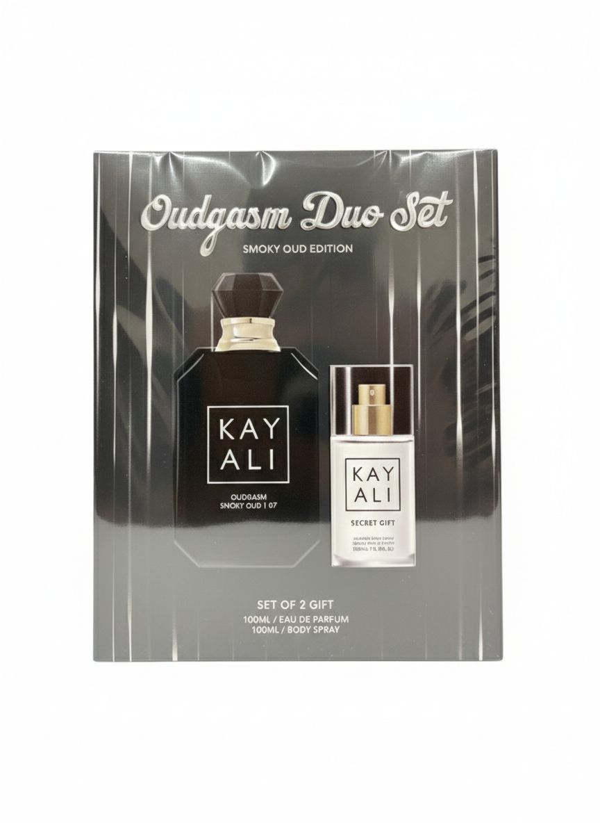 KAYALI Oudgasm Smoky Oud | 07 COLLECTION 100ML+100ML SPRAY bottle