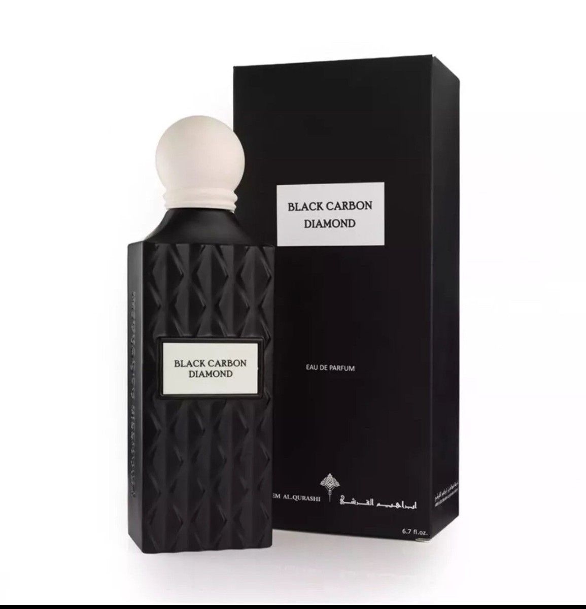 Ibrahim Al Qurashi Black Carbon Diamond 100ML bottle