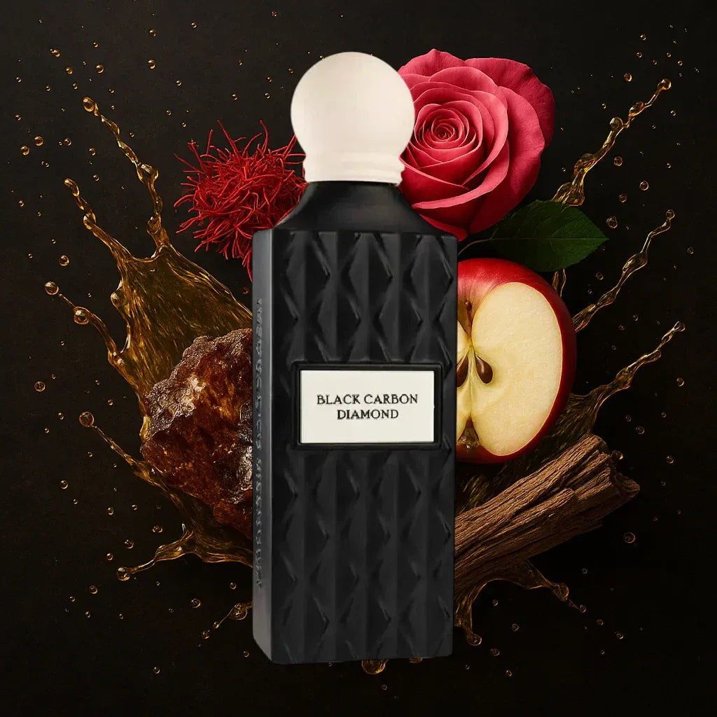 Ibrahim Al Qurashi Black Carbon Diamond 100ML detail 2