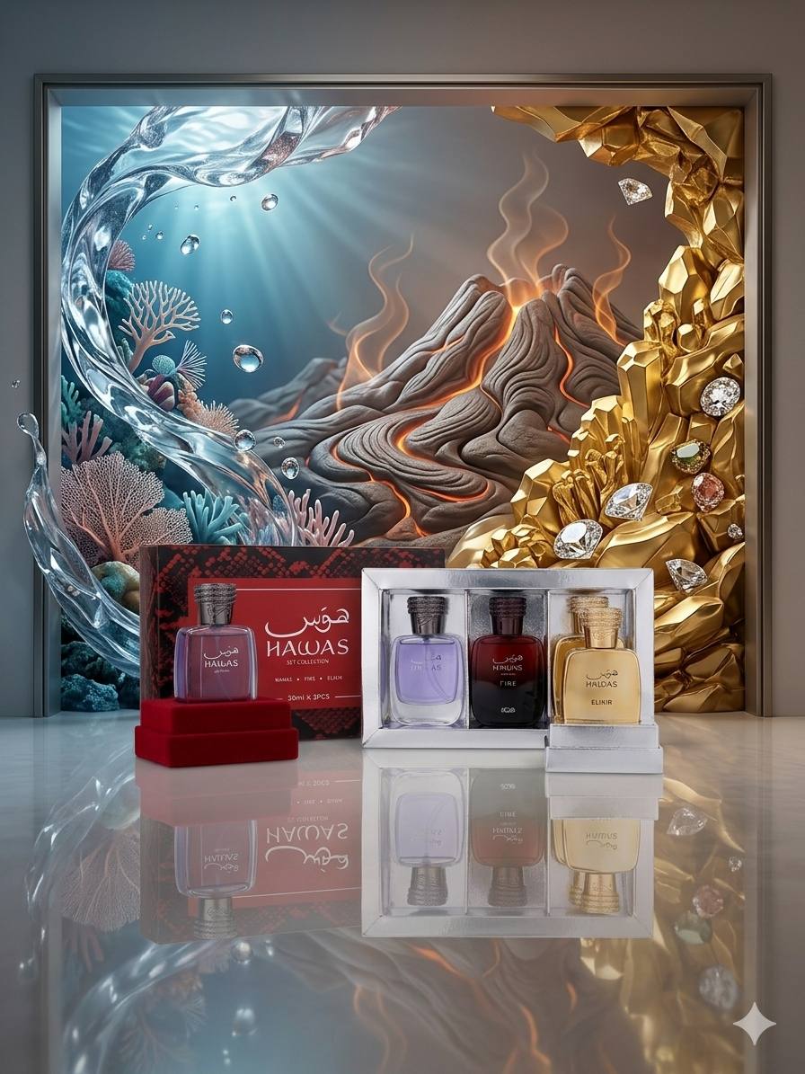 COLLECTION HAWAS FIRE   3*30ML detail 3