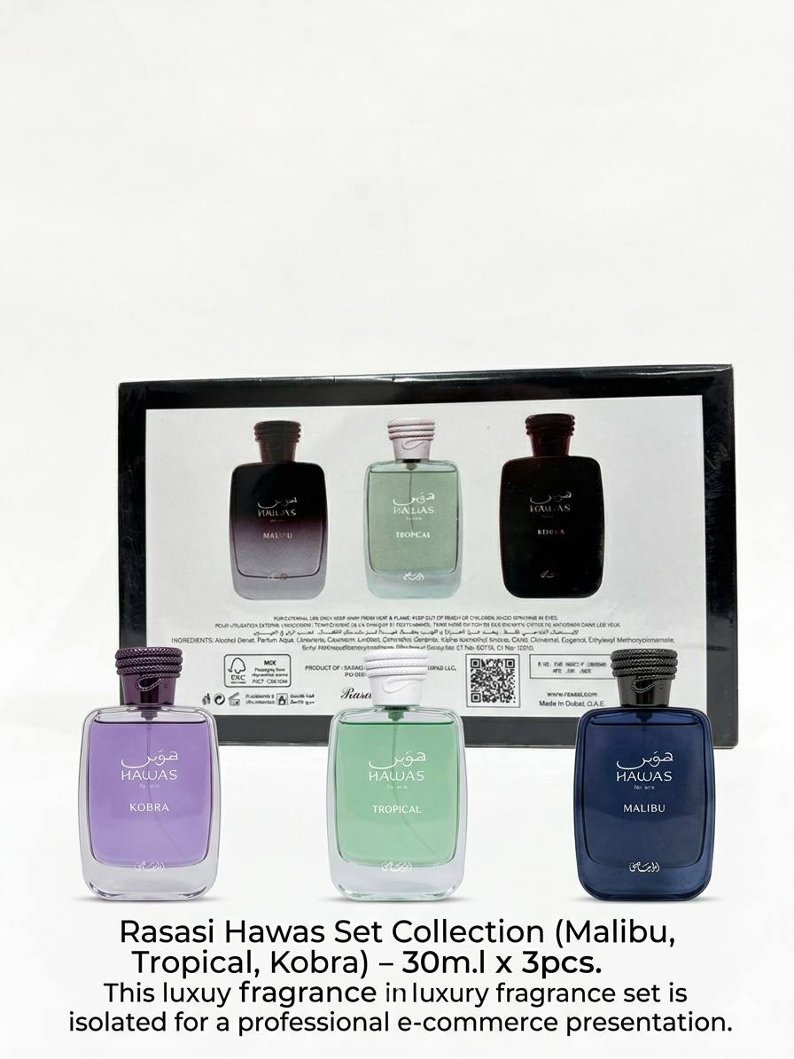 COLLECTION HAWAS KOBRA 3*30ML detail 1