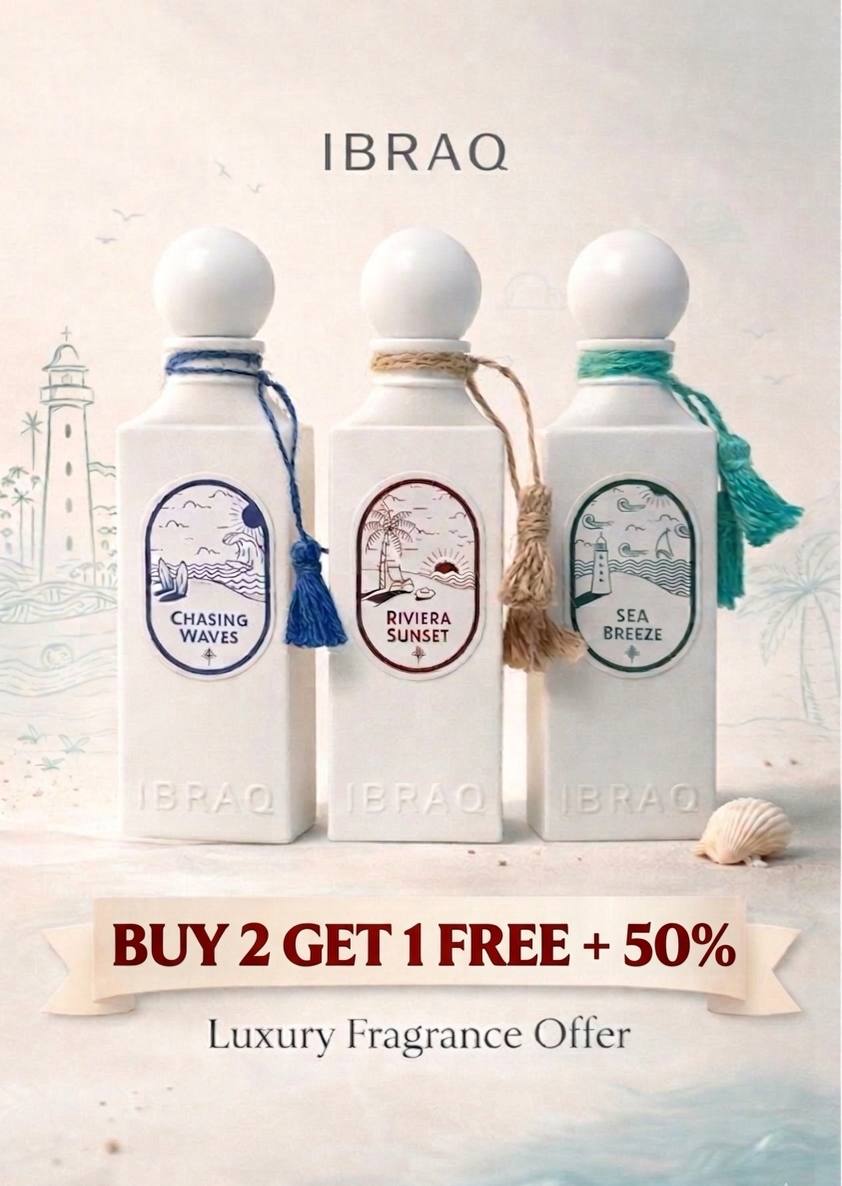 COLLECTION IBRAQ 2+1FREE bottle