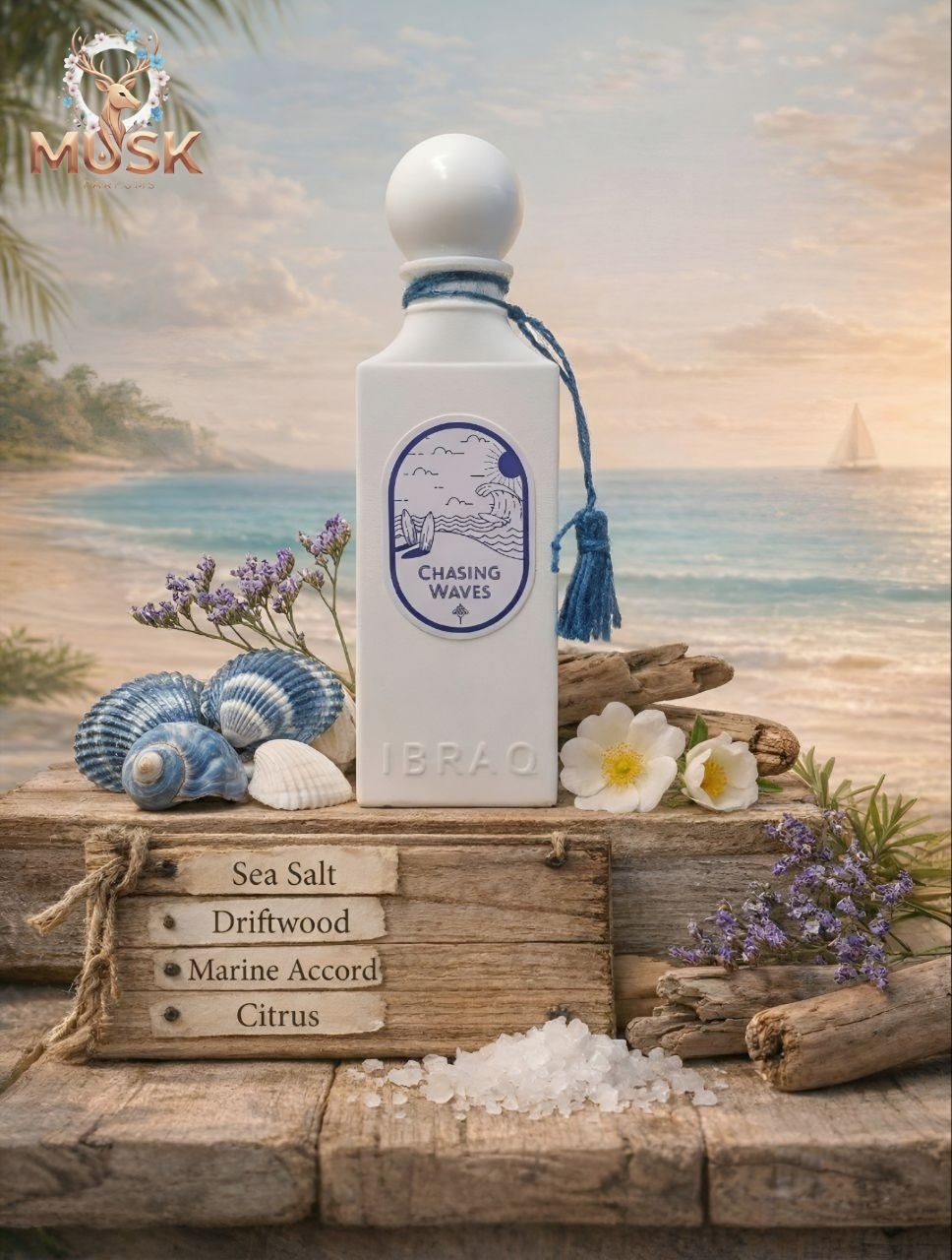 Ibrahim Al Qurashi Ibraq Chasing Waves 100ML detail 1