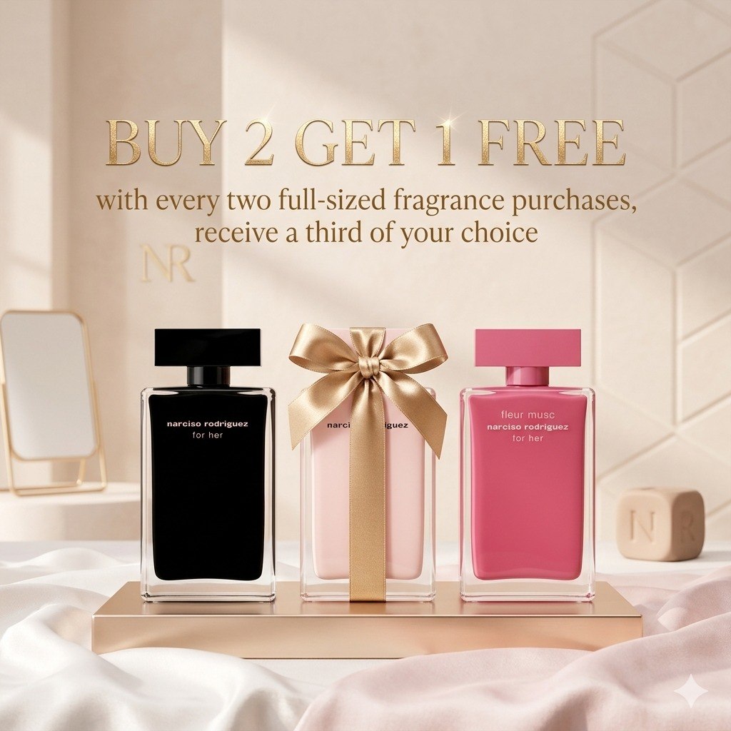 COLLECTION NARCISO 2+1FREE bottle