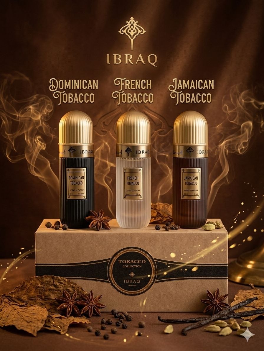 COLLECTION TOBACCO 3×30ML bottle
