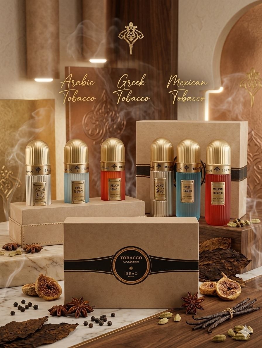 COLLECTION TOBACCO 3×30ML bottle