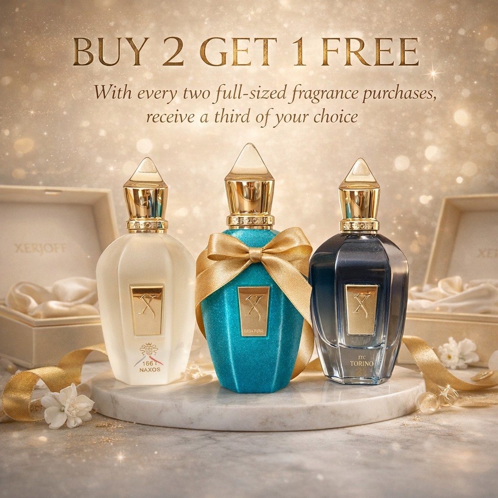 COLLECTION XERJOFF 2+1FREE bottle