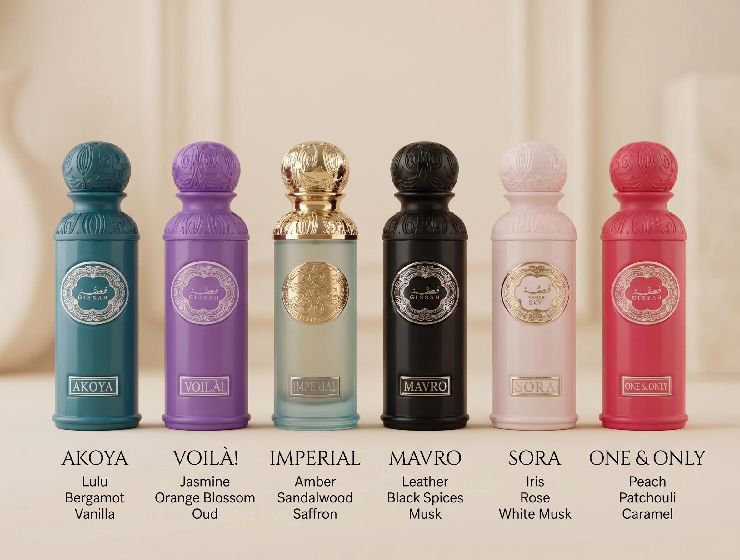 COLLECTION GISSAH 6*30ML detail 2