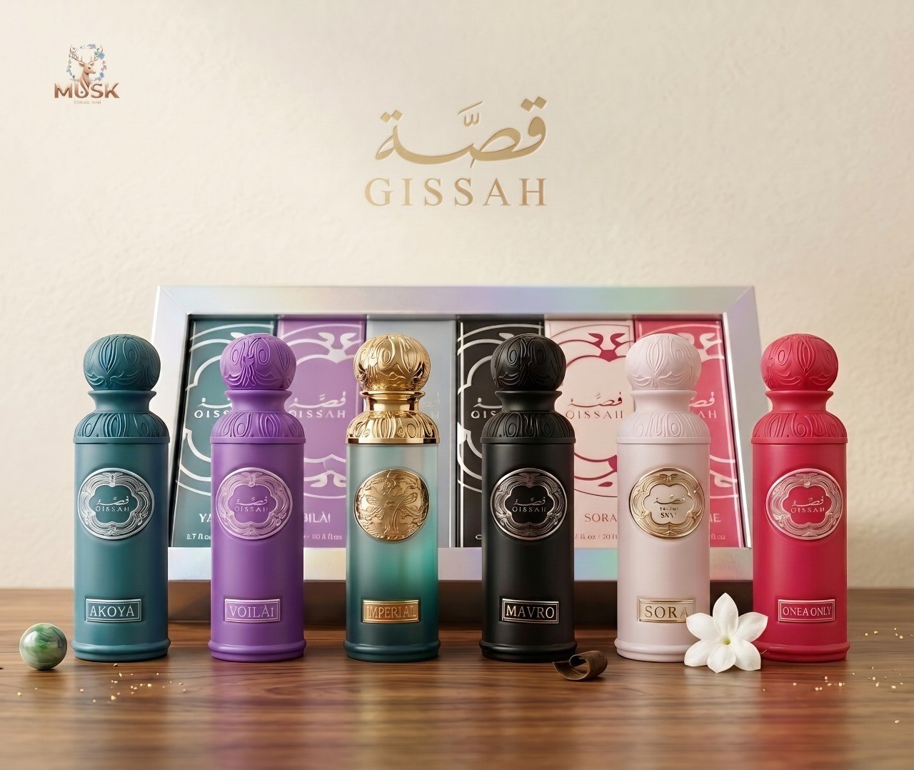 COLLECTION GISSAH 6*30ML bottle