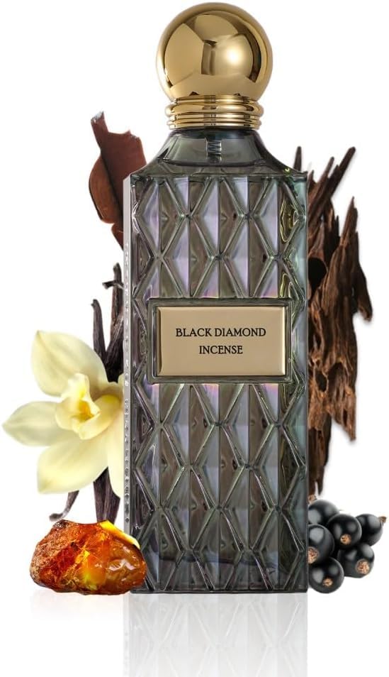 Ibrahim Al Qurashi Black Diamond Incense 200ML detail 1