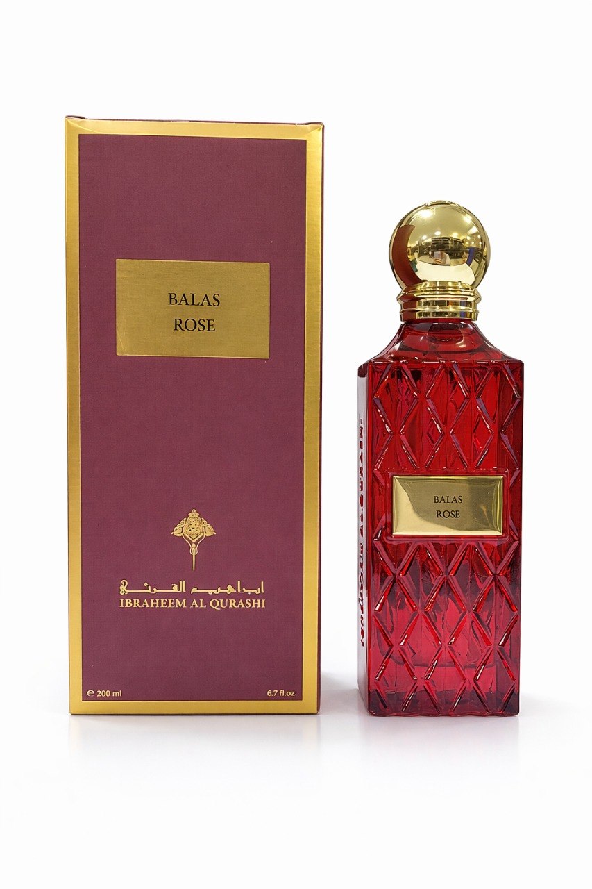 Ibraheem AlQurashi Balas Rose 200ML bottle