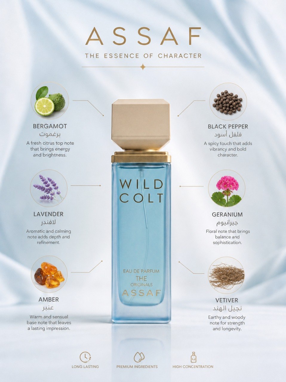 ASSAF WILD COLT 100ML detail 1