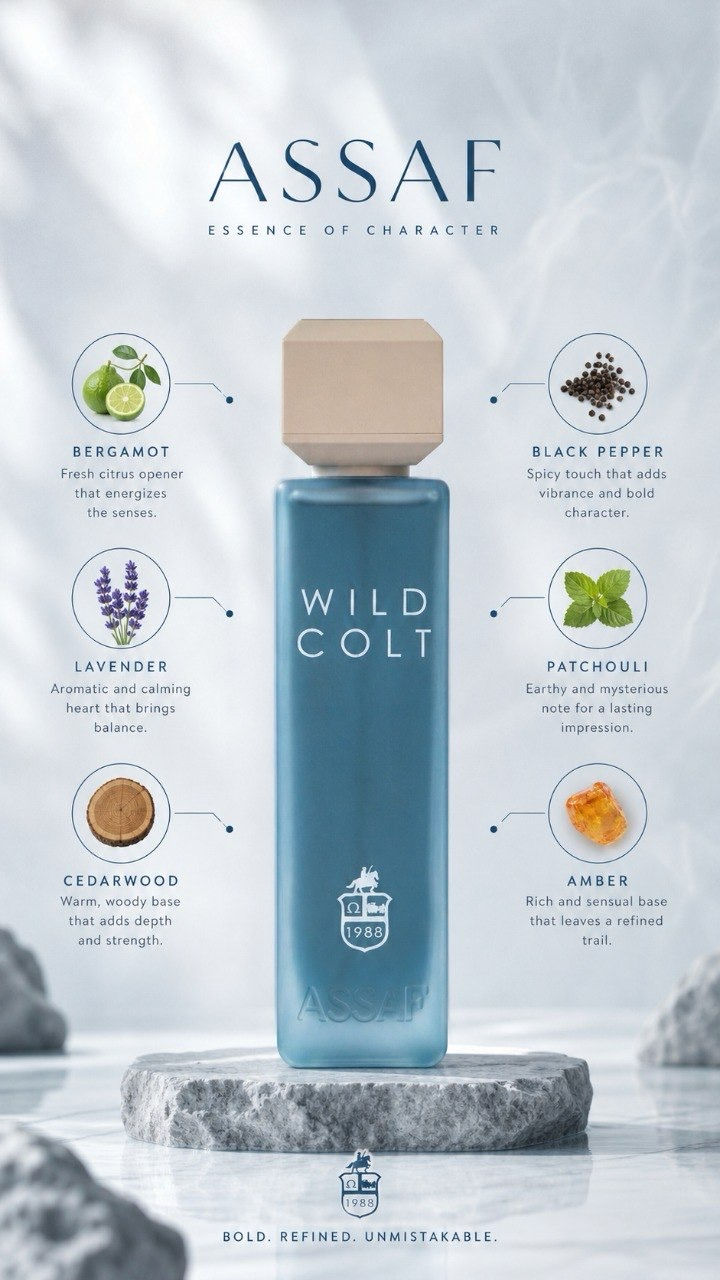 ASSAF WILD COLT 200ML detail 1