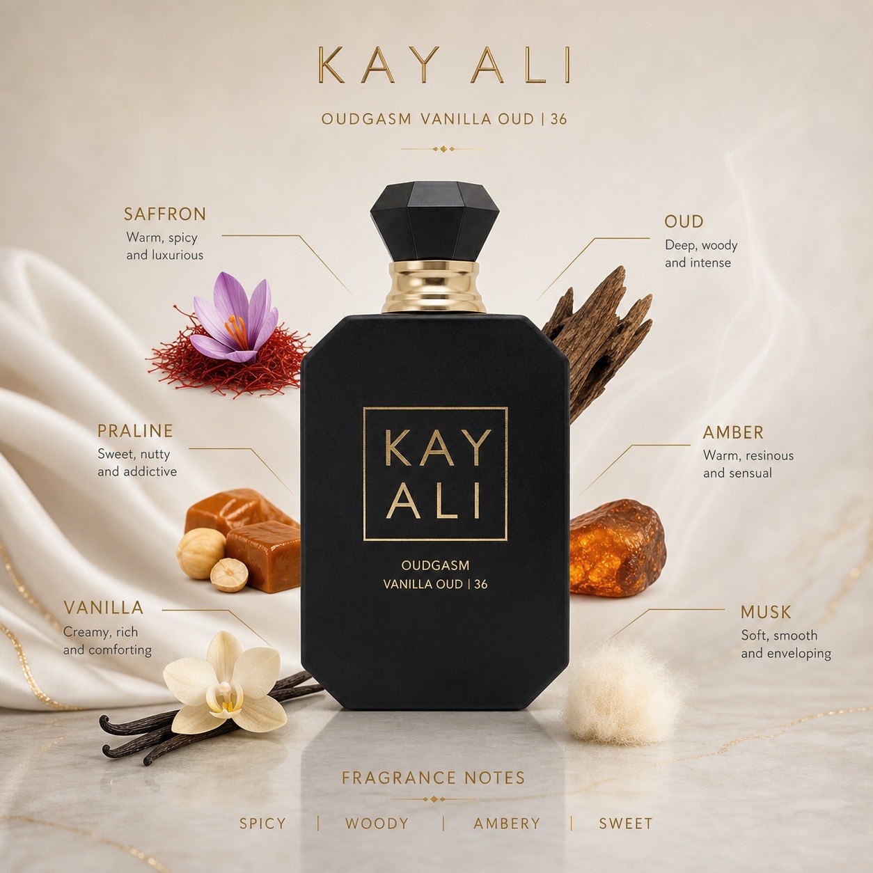KAYALI Oudgasm Vanilla Oud | 36 100ML detail 1
