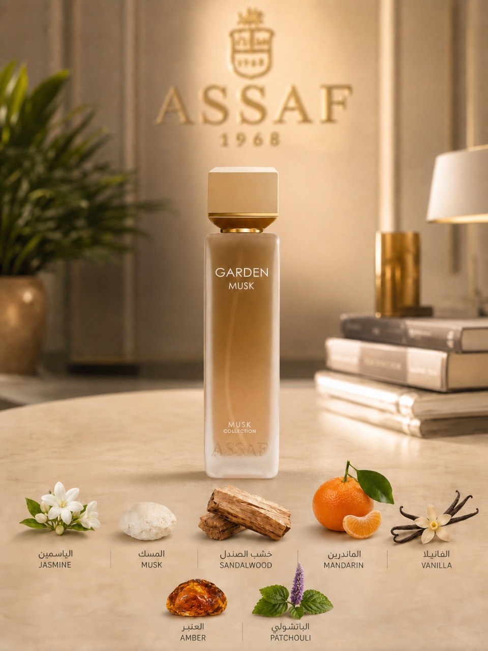 ASSAF GARDEN MUSK 200ML