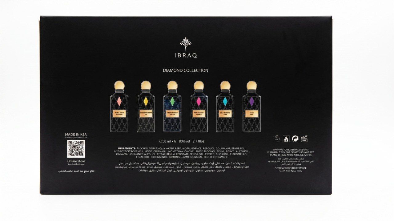 COLLECTION IBRAQ DIAMOND 6*50ML